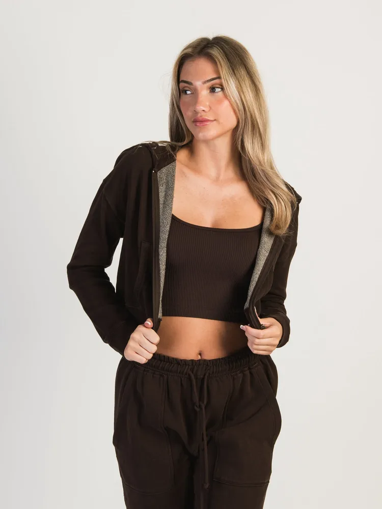 HARLOW JOSIE ZIP UP HOODIE