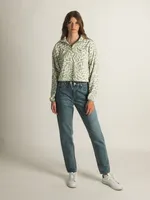 HARLOW LOREN PRINTED POLAR FLEECE