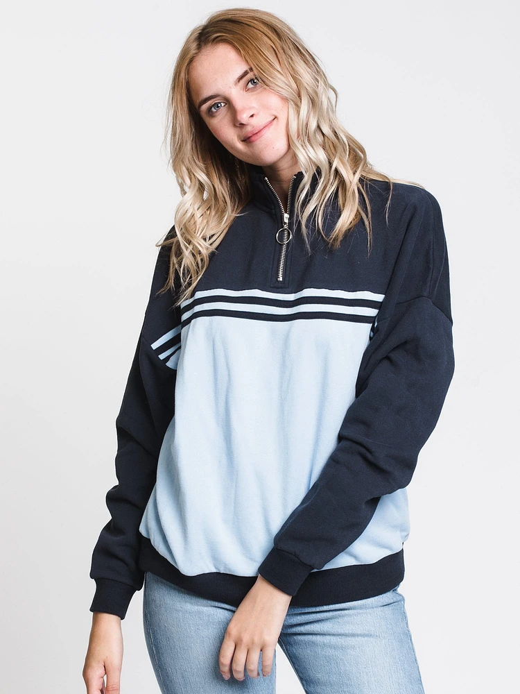 WOMENS CORA ZIP SWEATSHIRT - CLEARANCE