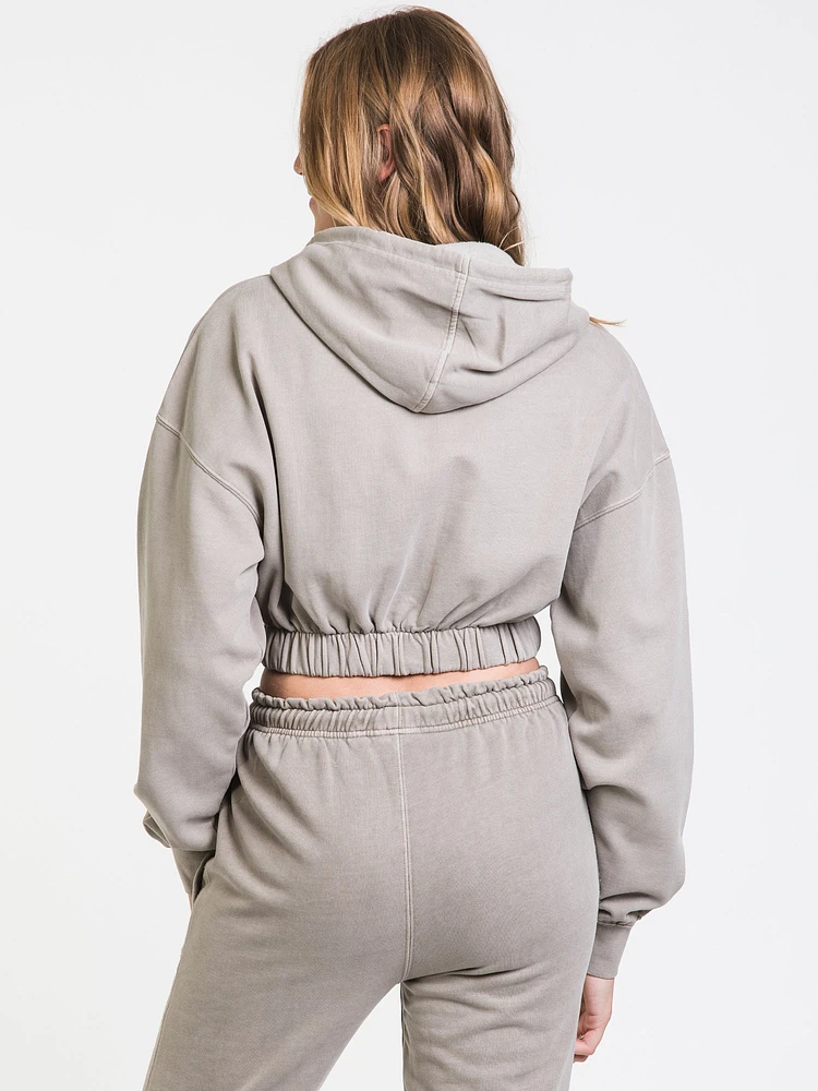 HARLOW NADIA ZIP FRONT HOODIE - CLEARANCE