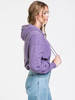 HARLOW NADIA ZIP FRONT HOODIE - CLEARANCE