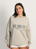 COL RAS DU COU IMPRIMÉ HARLOW MICHELLE - NEW YORK CITY