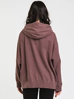 HARLOW MARIAH OVERSIZED ZIP HOODIE