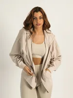 HARLOW MARIAH OVERSIZED ZIP UP HOODIE