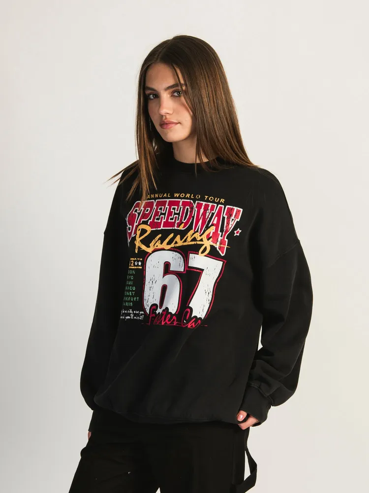 HARLOW MICHELLE PRINT CREWNECK