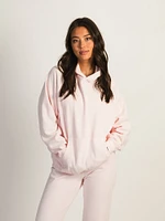 HARLOW CLOUD HOODIE- BABY PINK