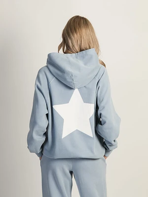 HARLOW CLOUD PRINT HOODIE - STAR