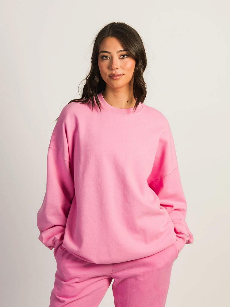 HARLOW MICHELLE CREWNECK - BUBBLEGUM  PINK