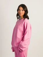 HARLOW MICHELLE CREWNECK - BUBBLEGUM  PINK