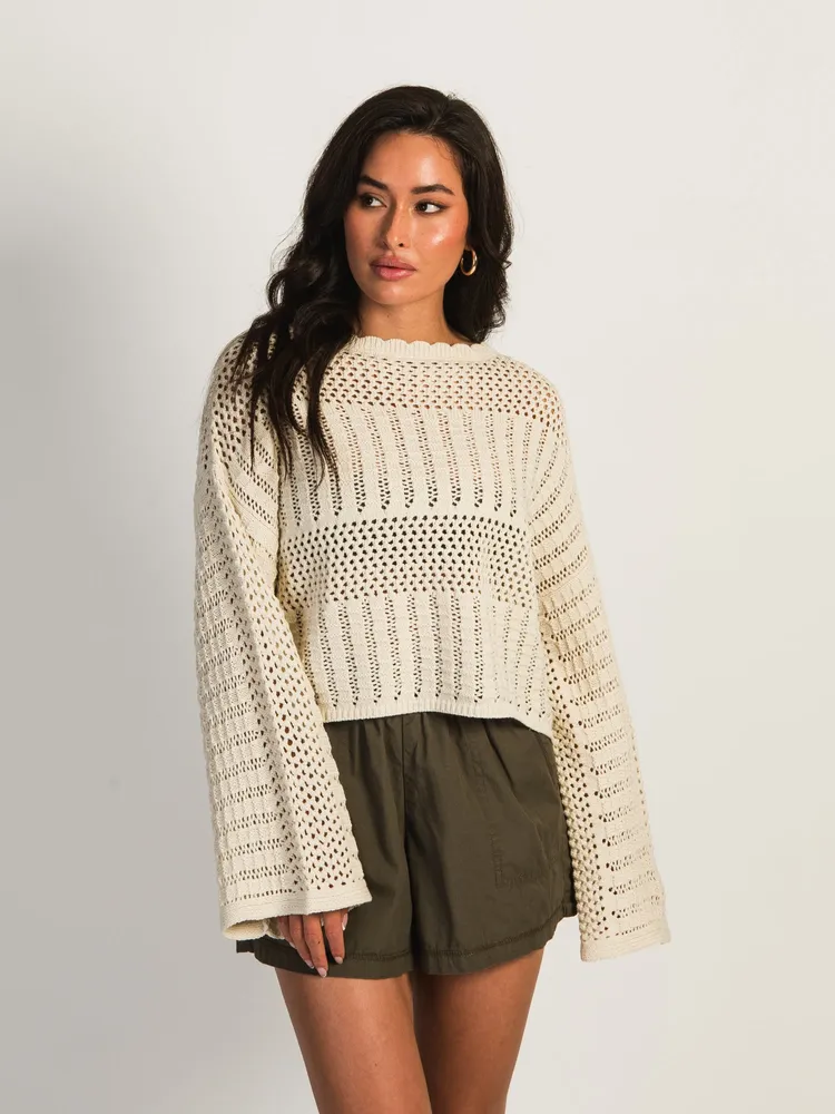 HARLOW LAYLA LONG SLEEVE CROCHET