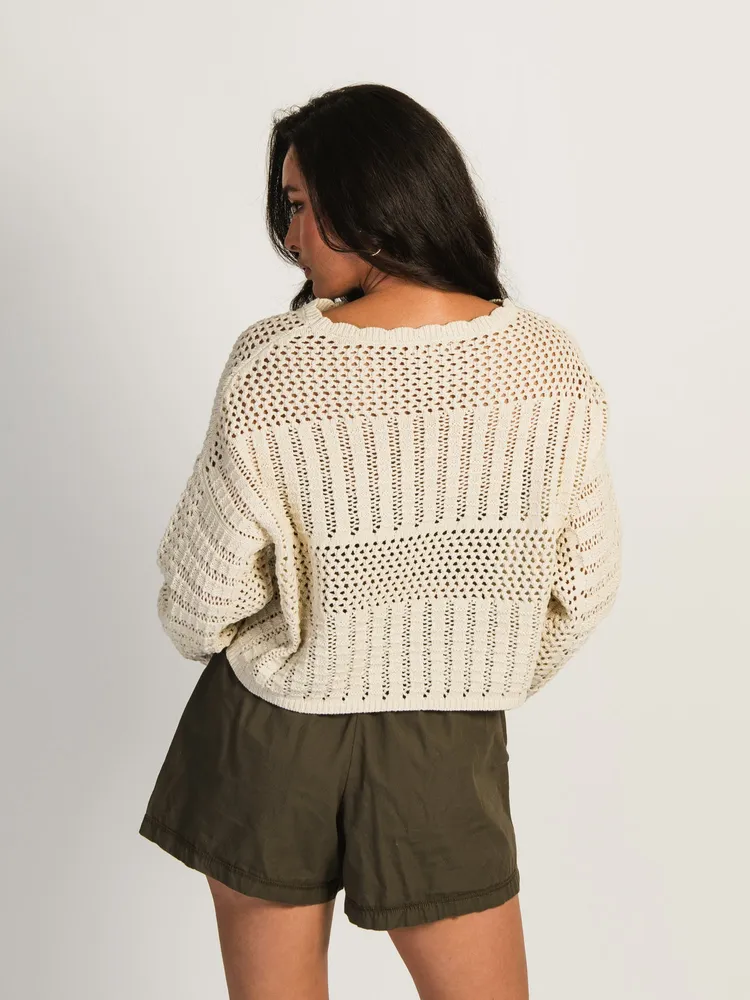 HARLOW LAYLA LONG SLEEVE CROCHET