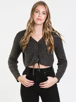 HARLOW ADDISON TIE UP CARDI - CLEARANCE