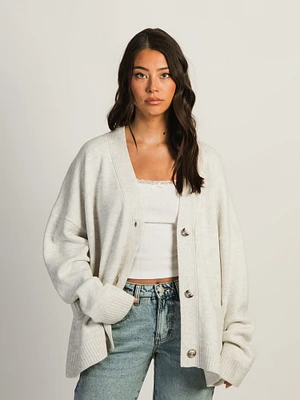 HARLOW HEATHER CARDIGAN