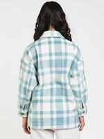 HARLOW JUNE SHIRT JACKET - CLEARANCE