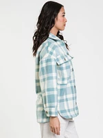 HARLOW JUNE SHIRT JACKET - CLEARANCE