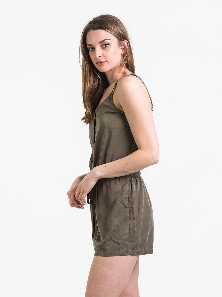 HARLOW HAILEY TENCEL ROMPER - CLEARANCE