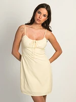 ROBE COURTE HARLOW VALERIE - JAUNE