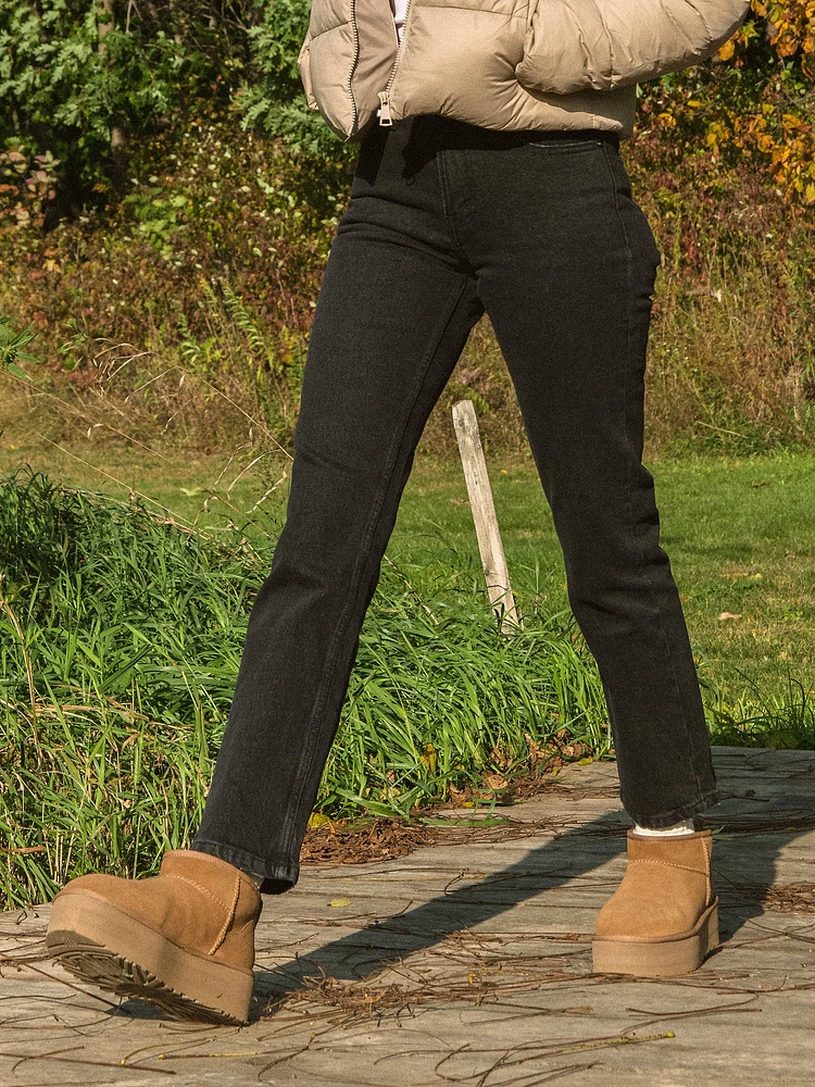 HARLOW MID-RISE STRAIGHT JEAN