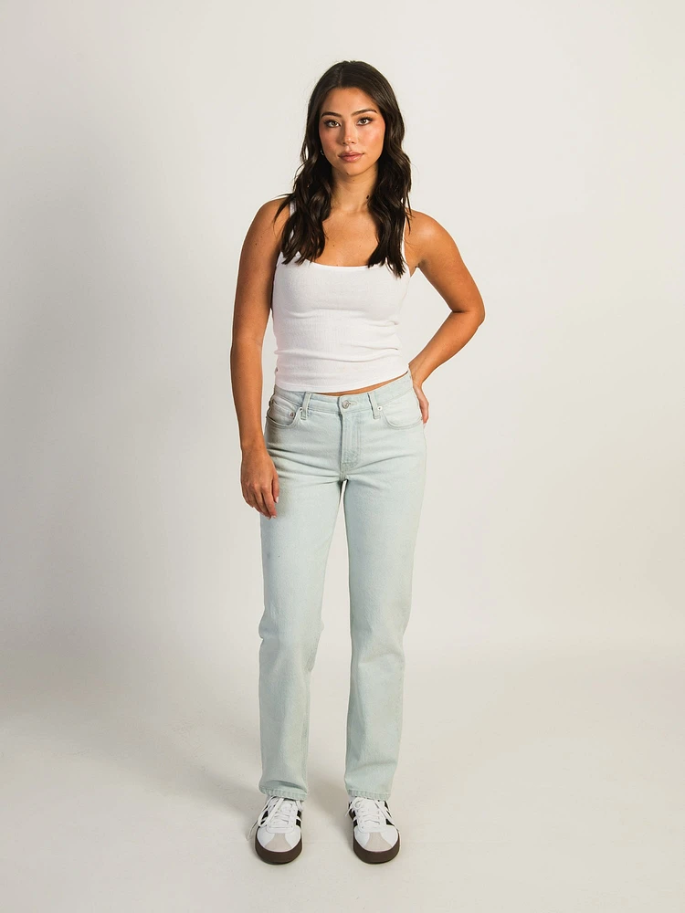 HARLOW MID-RISE STRAIGHT JEAN