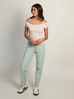 HARLOW MID-RISE STRAIGHT JEAN