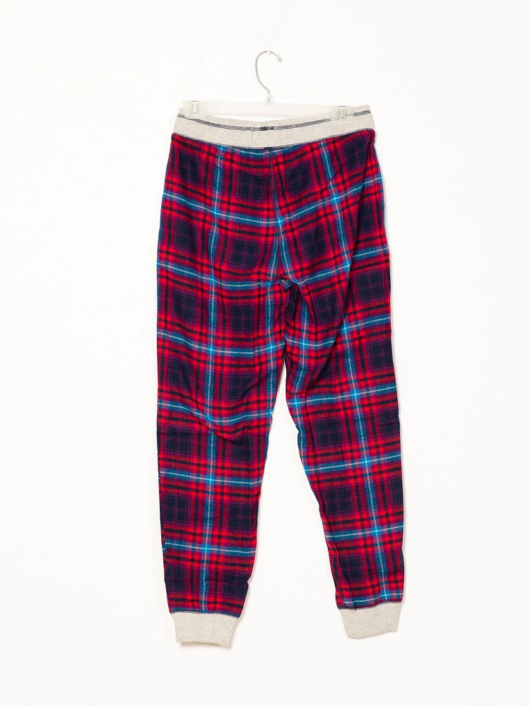 WOMENS KYLIE FLANNEL PANT - CLEARANCE