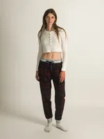 HARLOW KYLIE FLANNEL PANTS