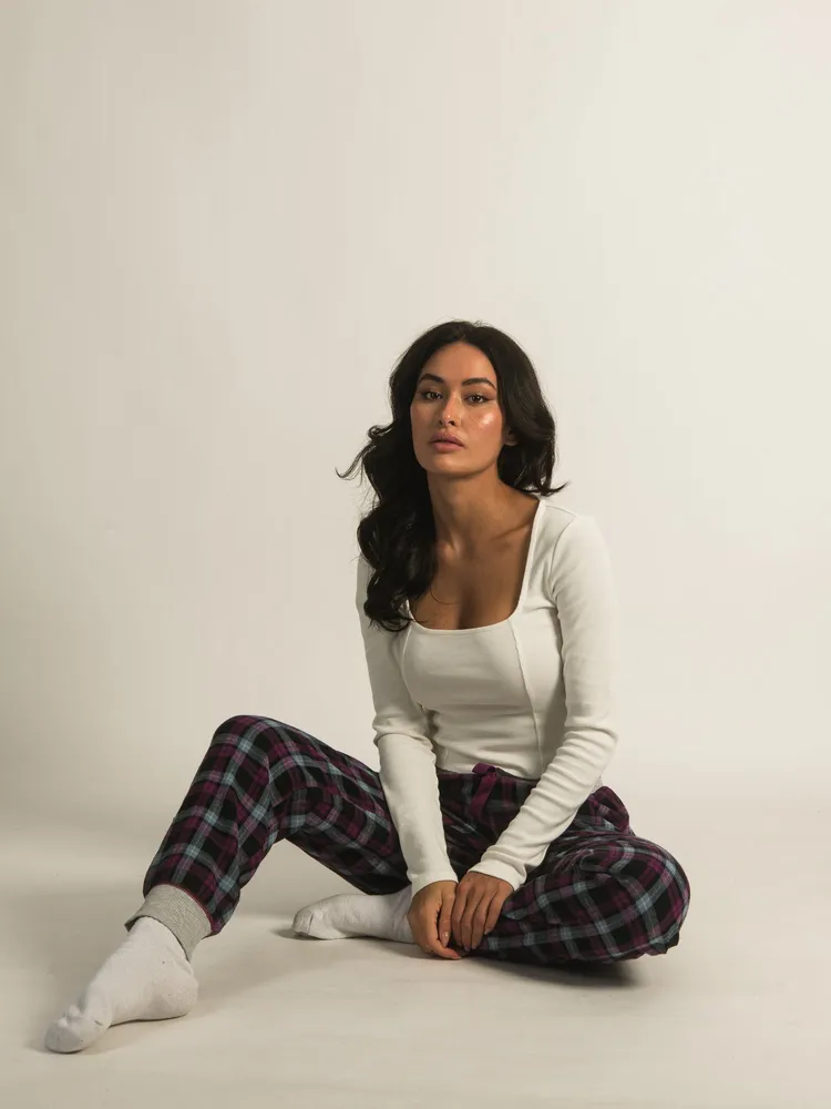 HARLOW KYLIE FLANNEL PANTS - CLEARANCE