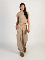 HARLOW ANDI CARGO SWEATPANTS