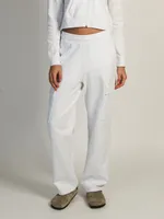 HARLOW ANDI CARGO SWEATPANTS - WHITE