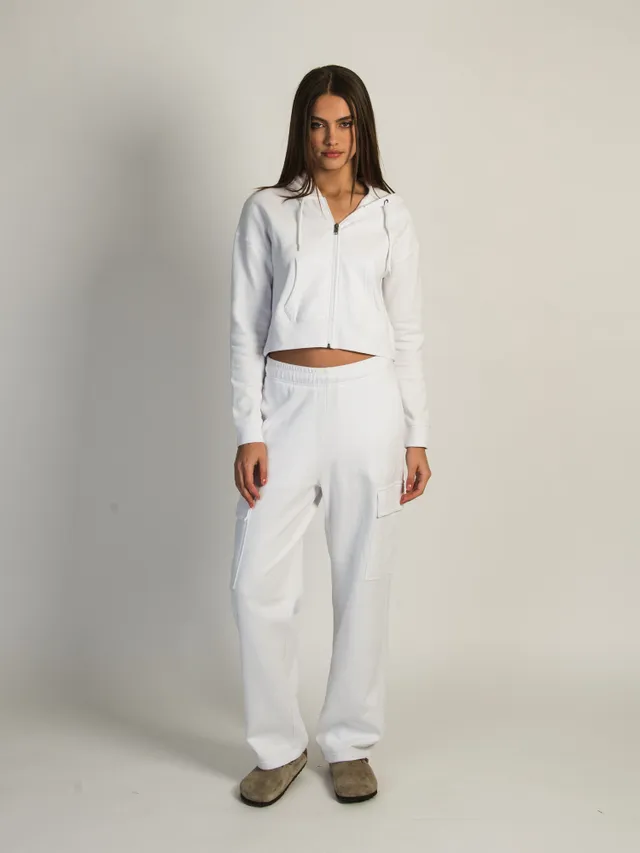 HARLOW MOLLY LOUNGE PANT - WHITE