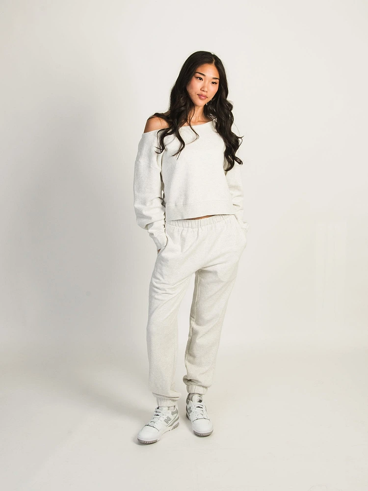 HARLOW JORDANA RELAXED SWEATPANT - CLOUD