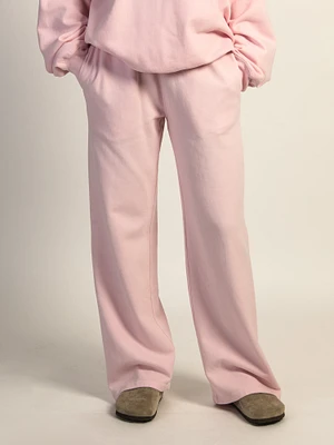 HARLOW STELLA STRAIGHT LEG SWEATPANT - LIGHT PINK