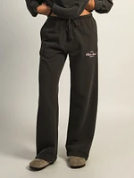 HARLOW STELLA STRAIGHT LEG SWEATPANT - CHARCOAL