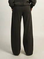 HARLOW STELLA STRAIGHT LEG SWEATPANT - CHARCOAL