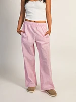 PANTALON HARLOW TAYLOR - ROSE/BLANC