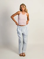 HARLOW TAYLOR PANT - PINSTRIPE