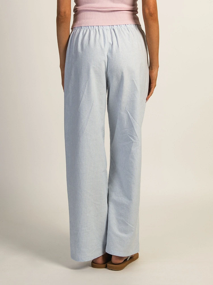 HARLOW TAYLOR PANT - PINSTRIPE