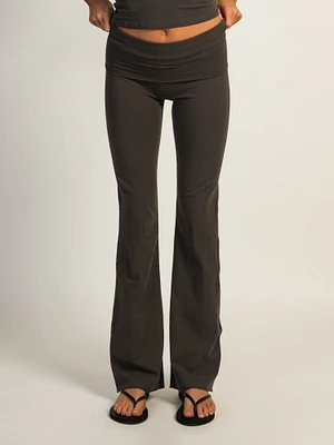 PANTALON HARLOW GIA FOLDOVER – CHARCOAL