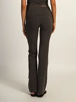 PANTALON HARLOW GIA FOLDOVER – CHARCOAL