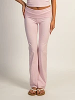 PANTALON HARLOW GIA FOLDOVER – ROSE CLAIR