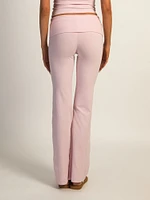 PANTALON HARLOW GIA FOLDOVER – ROSE CLAIR