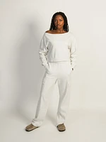 HARLOW ANDI CARGO SWEATPANT - CLOUD