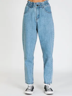 PANTALON PAPERBAG TAILLE HAUTE POUR FEMMES