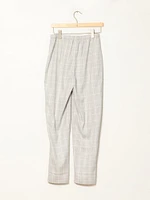 PANTALON À CARREAUX ARIA POUR FEMMES