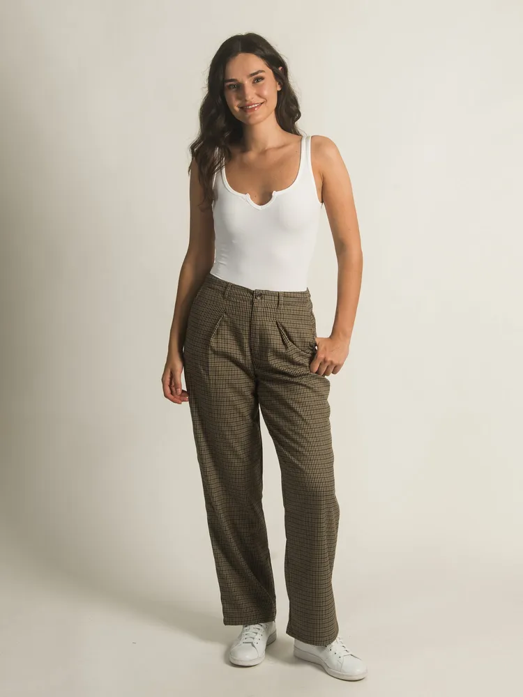 HARLOW HIGH RISE TROUSER PANTS - CLEARANCE