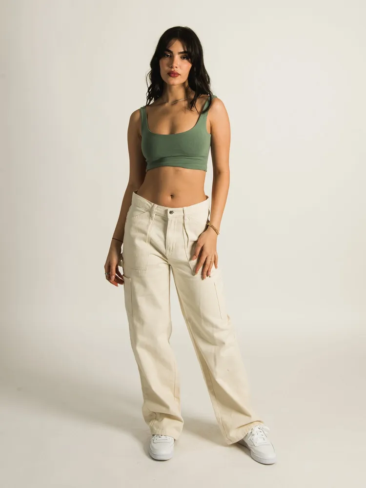 HARLOW WIDE LEG UTILITY PANT - CLEARANCE