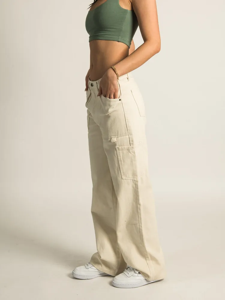 HARLOW WIDE LEG UTILITY PANT - CLEARANCE