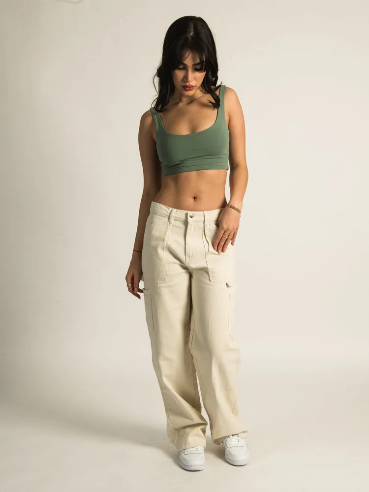 HARLOW WIDE LEG UTILITY PANT - CLEARANCE