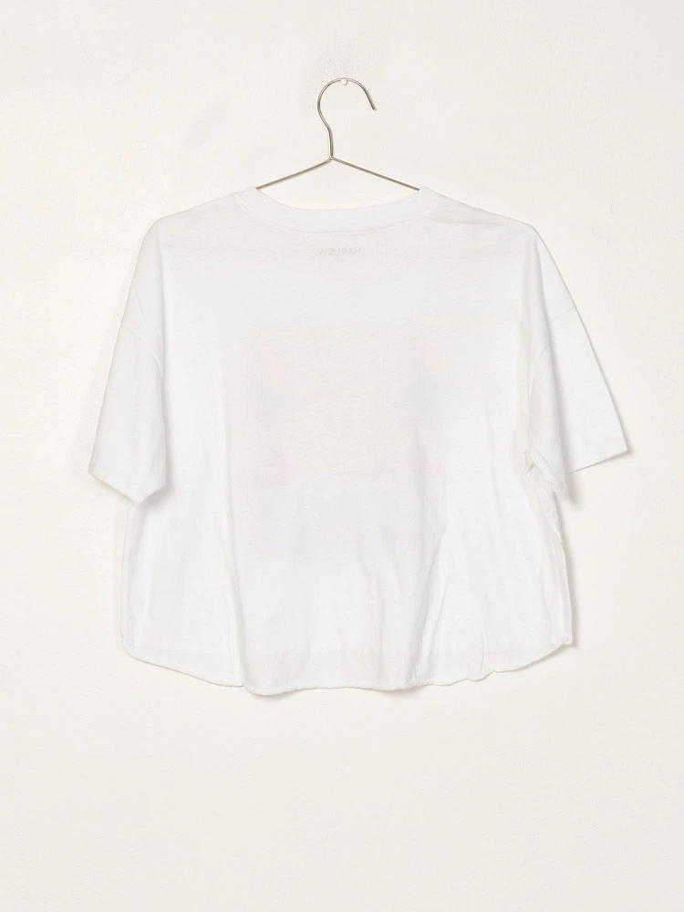 HARLOW PIPER SCREEN TEE - CLEARANCE