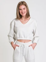 HARLOW KAILAH V-NECK SWEATSHIRT - CLEARANCE